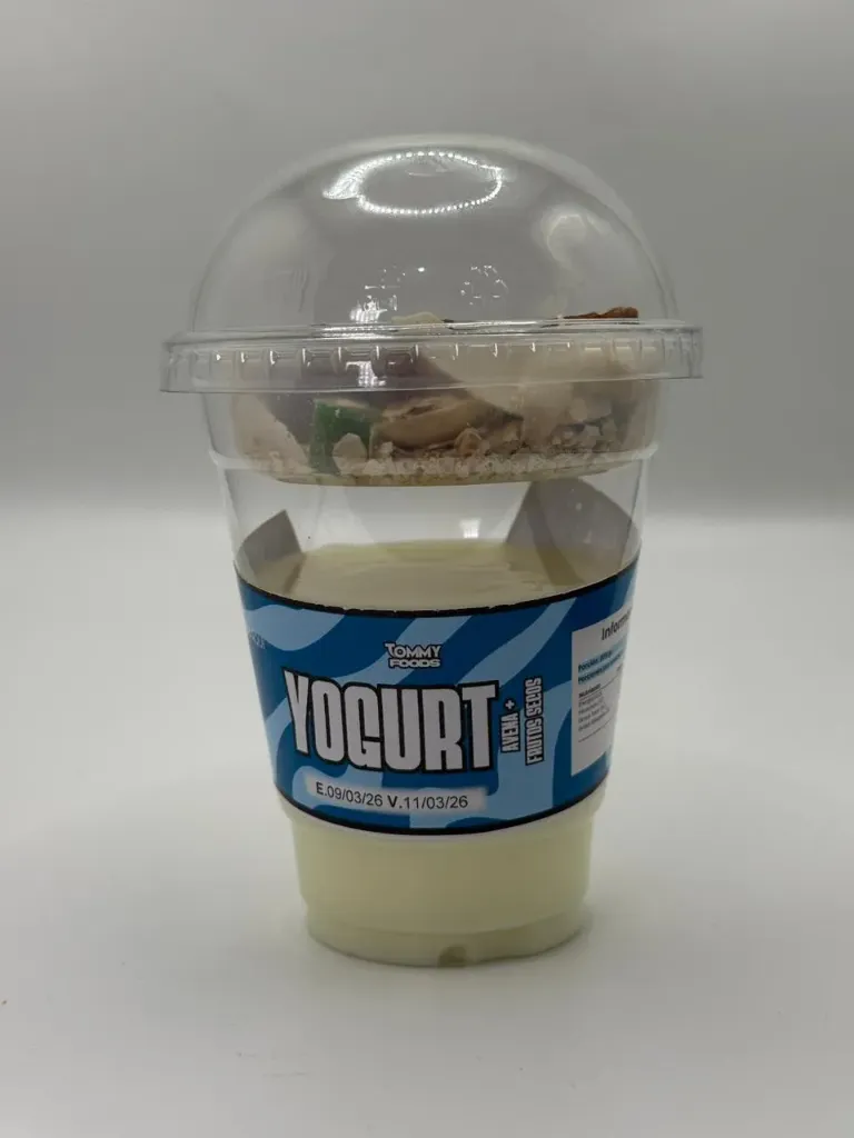 Vaso Yogurt Avena y Frutos Secos
